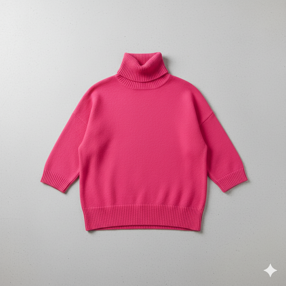 Kuscheliger Damenpullover mit Rollkragen | Warm für Herbst/Winter