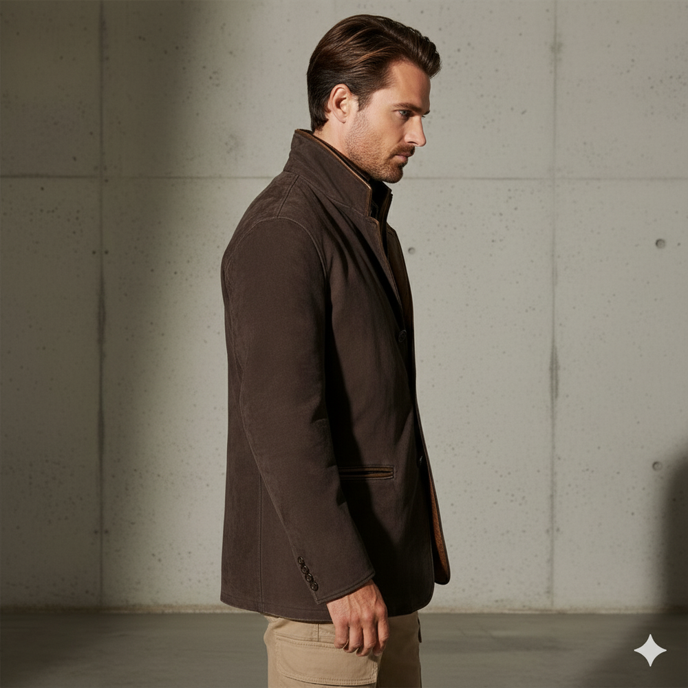 Herren Sakko aus Wildleder | Freizeit & Übergang | Herbst/Winter