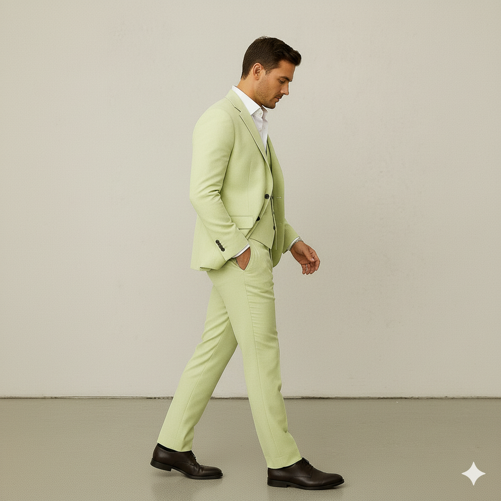 Leichter Herrenanzug aus Leinen | Herbst & Business