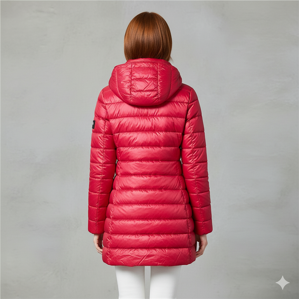 Damen Daunenjacke mit Kapuze | Leicht & Warm | Winter