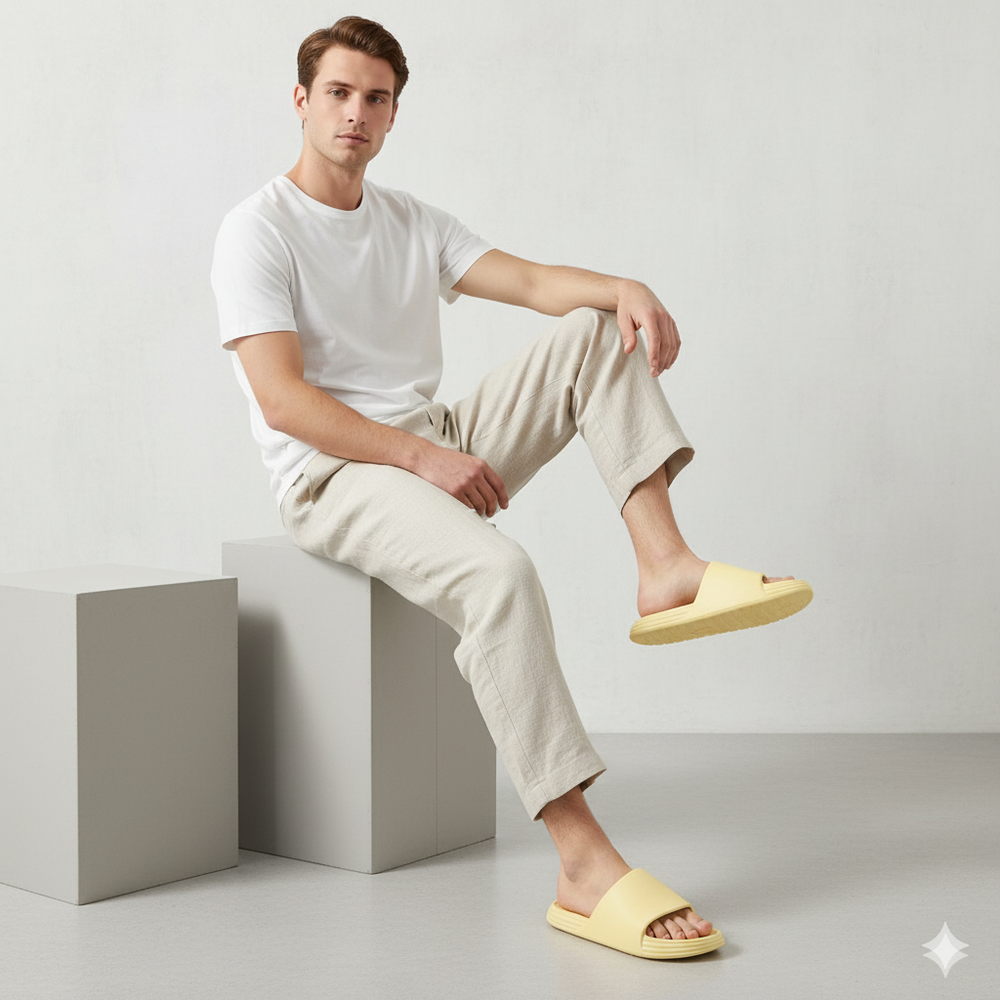 Herren Badeschuhe | Leicht & Bequem für drinnen