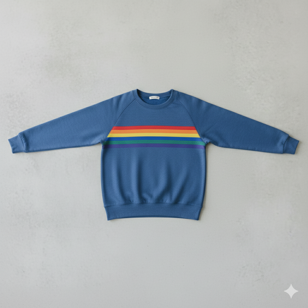 Damen Pullover mit Rundhalsausschnitt | Gestreift & Freizeit