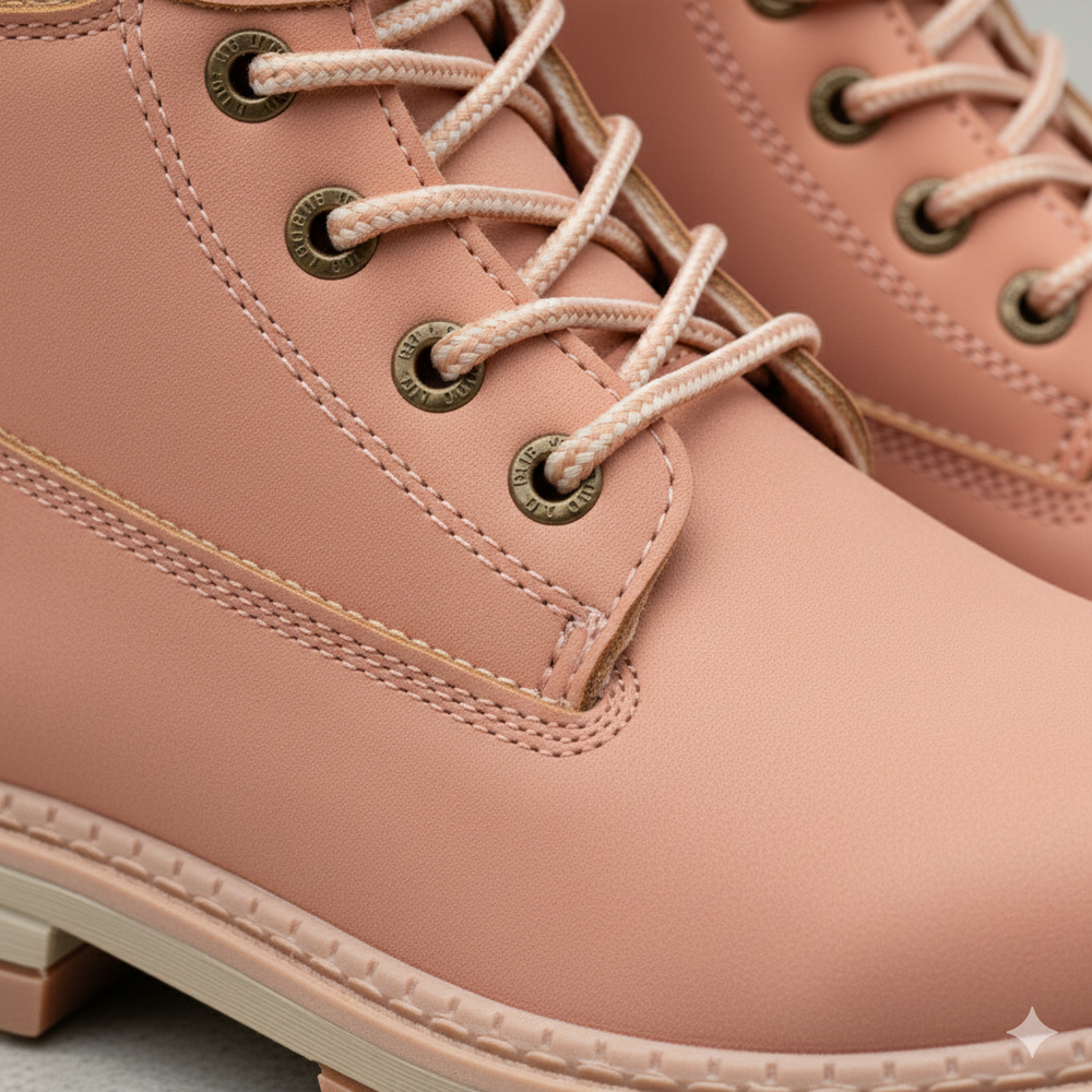 Damen Winterstiefel mit Fellfutter | Warme Schnür-Boots