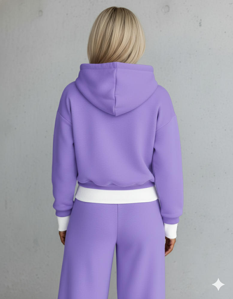 Damen Hoodie mit Kapuze | Zweiteilig & Freizeit