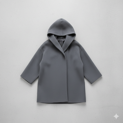 Damen Wollmantel Figurbetont Elegant | Stehkragen | Herbst Winter