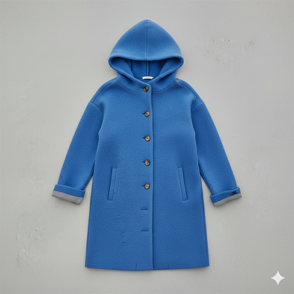 Warmer Damen Mantel aus Teddyfleece | Kuschelig & Elegant für Winter