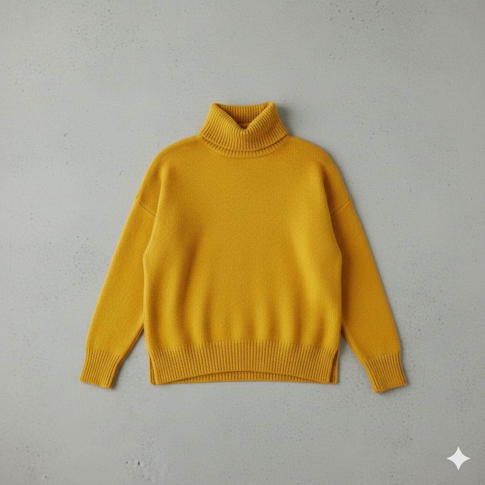 Kuscheliger Damenpullover mit Rollkragen | Warm für Herbst/Winter