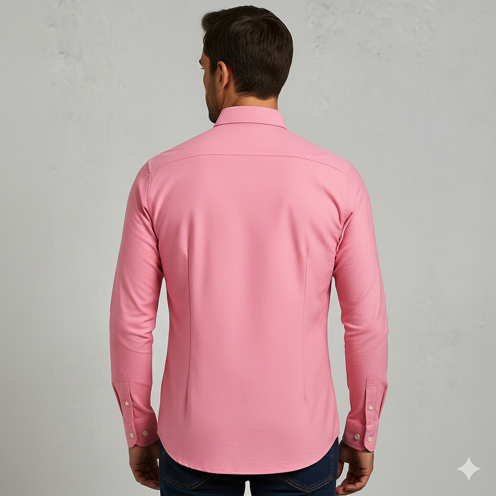 Herren Slim Fit Businesshemd | Atmungsaktiv & Herbst