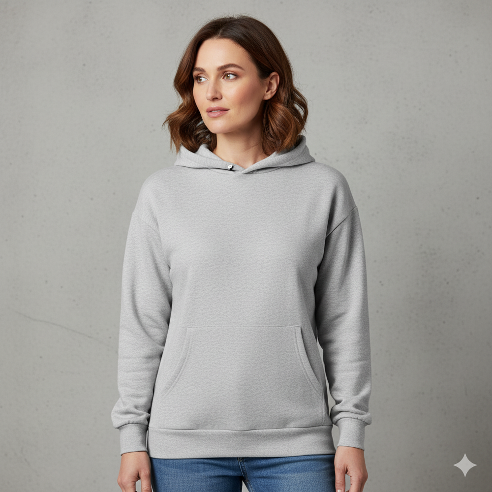 Moderner Damen Hoodie mit Statement