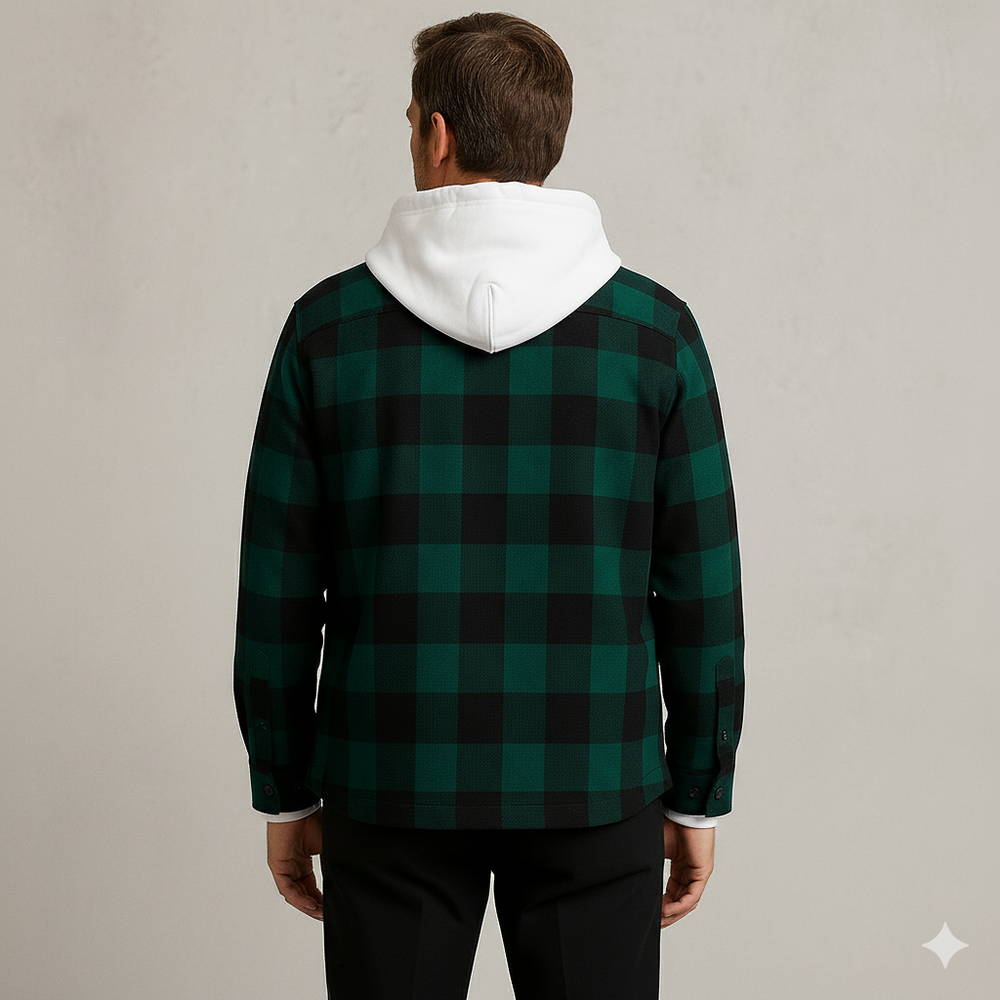 Herren Kariertes Freizeithemd | Leicht & Atmungsaktiv Herbst