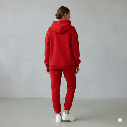 Warmer Damen Hoodie Zweiteiler | Bequem für Herbst & Winter