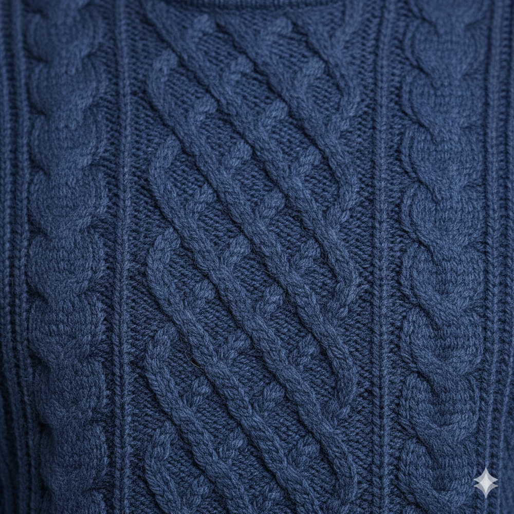 Herren Strickpullover mit Strukturmuster | Modern & Warm | Winter