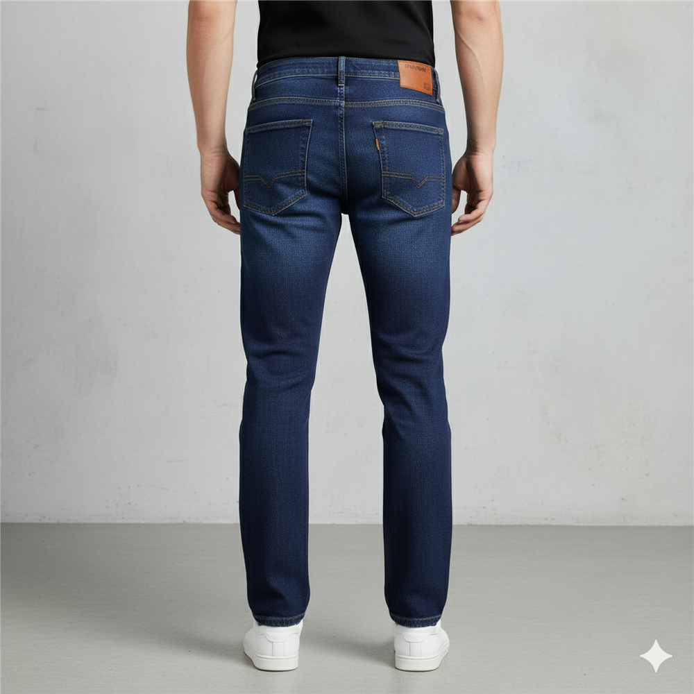 Herren Jeans Regular Fit | Bequem & Elastisch für Alltag & Business