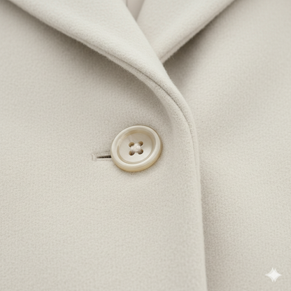 Damen Wollmantel Figurbetont Elegant | Stehkragen | Herbst Winter