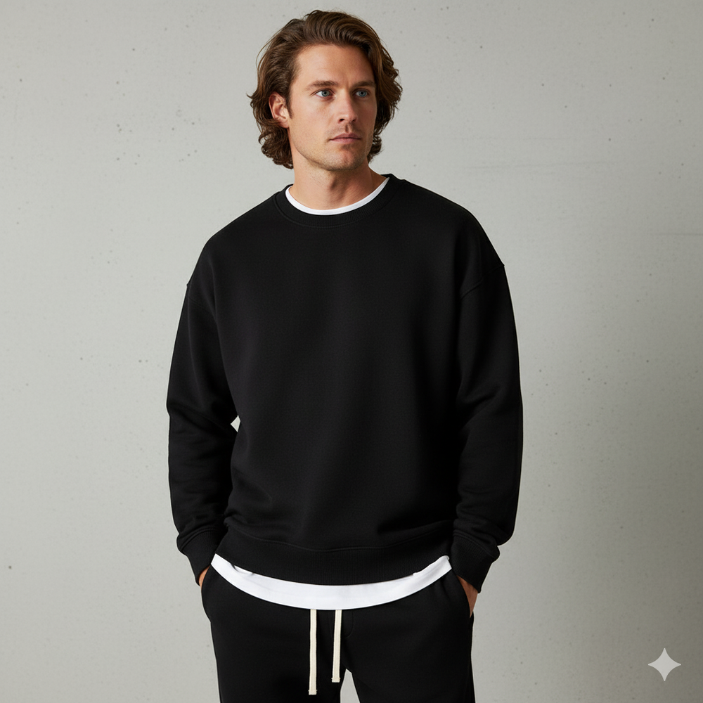 Sportliches Herren Sweatshirt | Locker & Bequem | Fitness