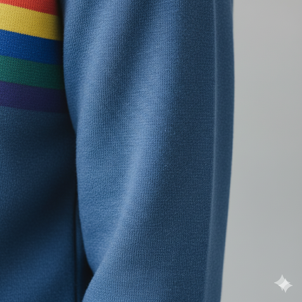 Damen Pullover mit Rundhalsausschnitt | Gestreift & Freizeit