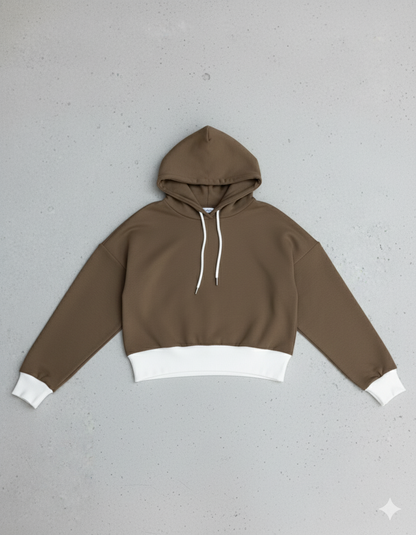 Damen Hoodie mit Kapuze | Zweiteilig & Freizeit