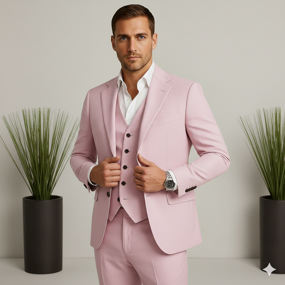 Leichter Herrenanzug aus Leinen | Herbst & Business