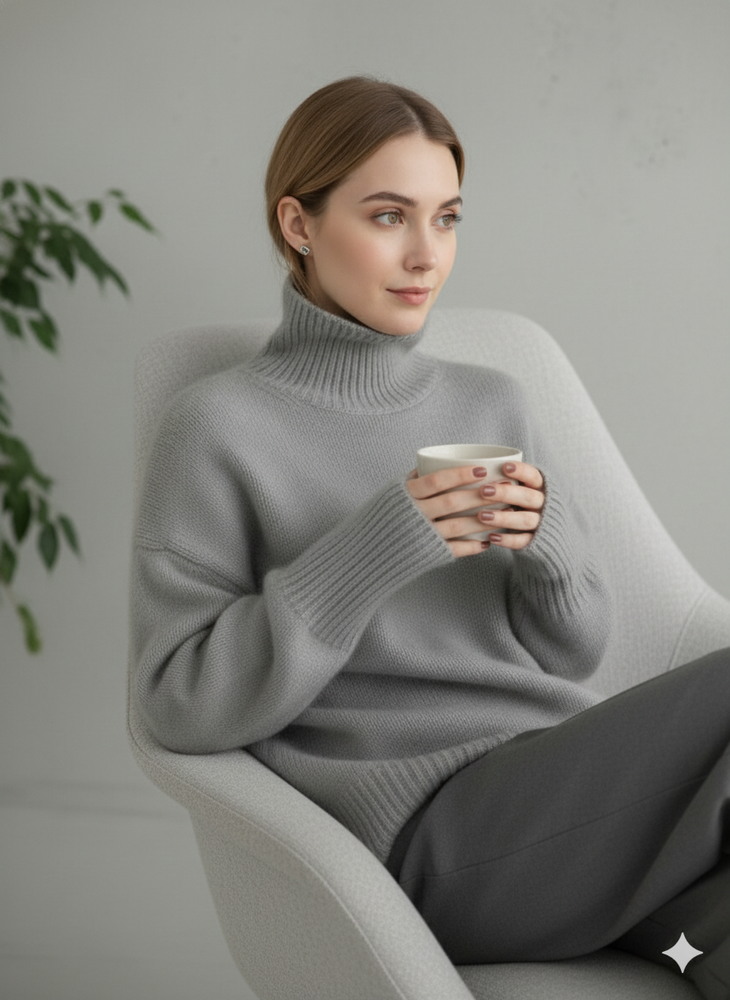 Kuscheliger Damen Rollkragenpullover | Herbst Winter