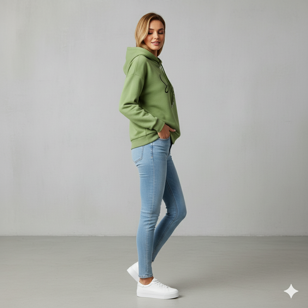 Bequemer Damen Hoodie mit Motiv
