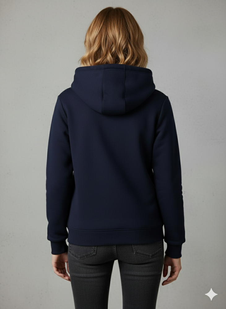 Kuscheliger Damen Hoodie mit Teddyfutter