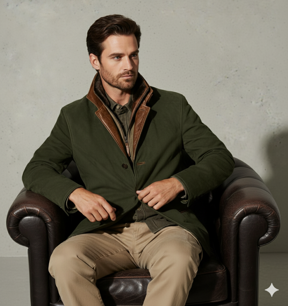 Herren Sakko aus Wildleder | Freizeit & Übergang | Herbst/Winter