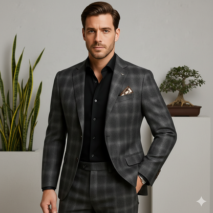 Herren Anzug Slim Fit 3-teilig | Business & Elegant