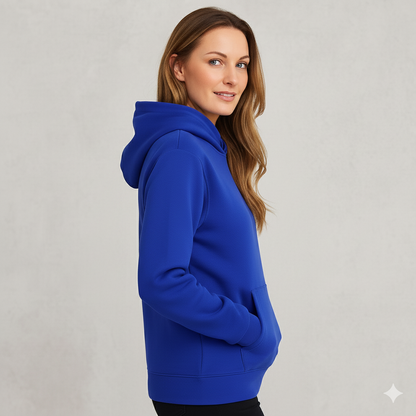 Warmer Damen Hoodie aus Fleece | Freizeit & Winter