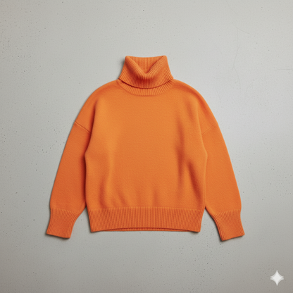 Kuscheliger Damenpullover mit Rollkragen | Warm für Herbst/Winter