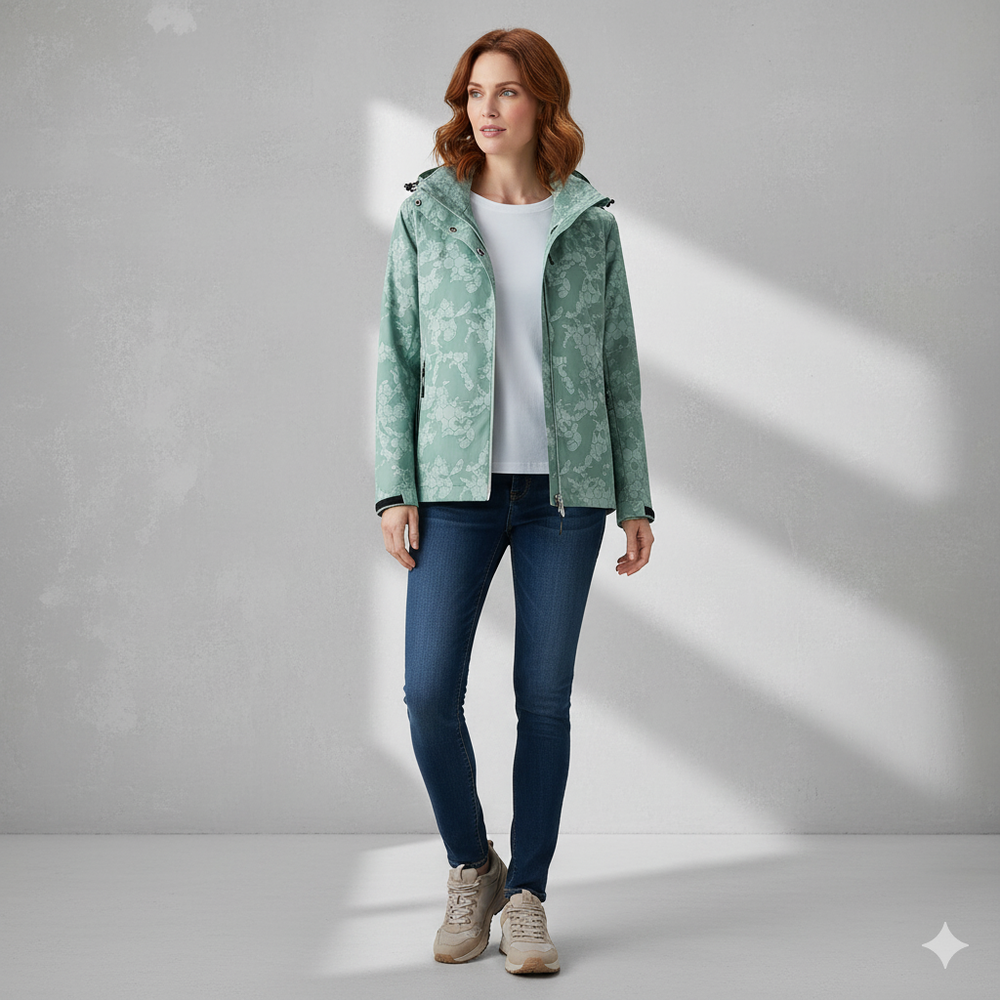 Übergangsjacke mit Kapuze | Leicht & Wasserabweisend