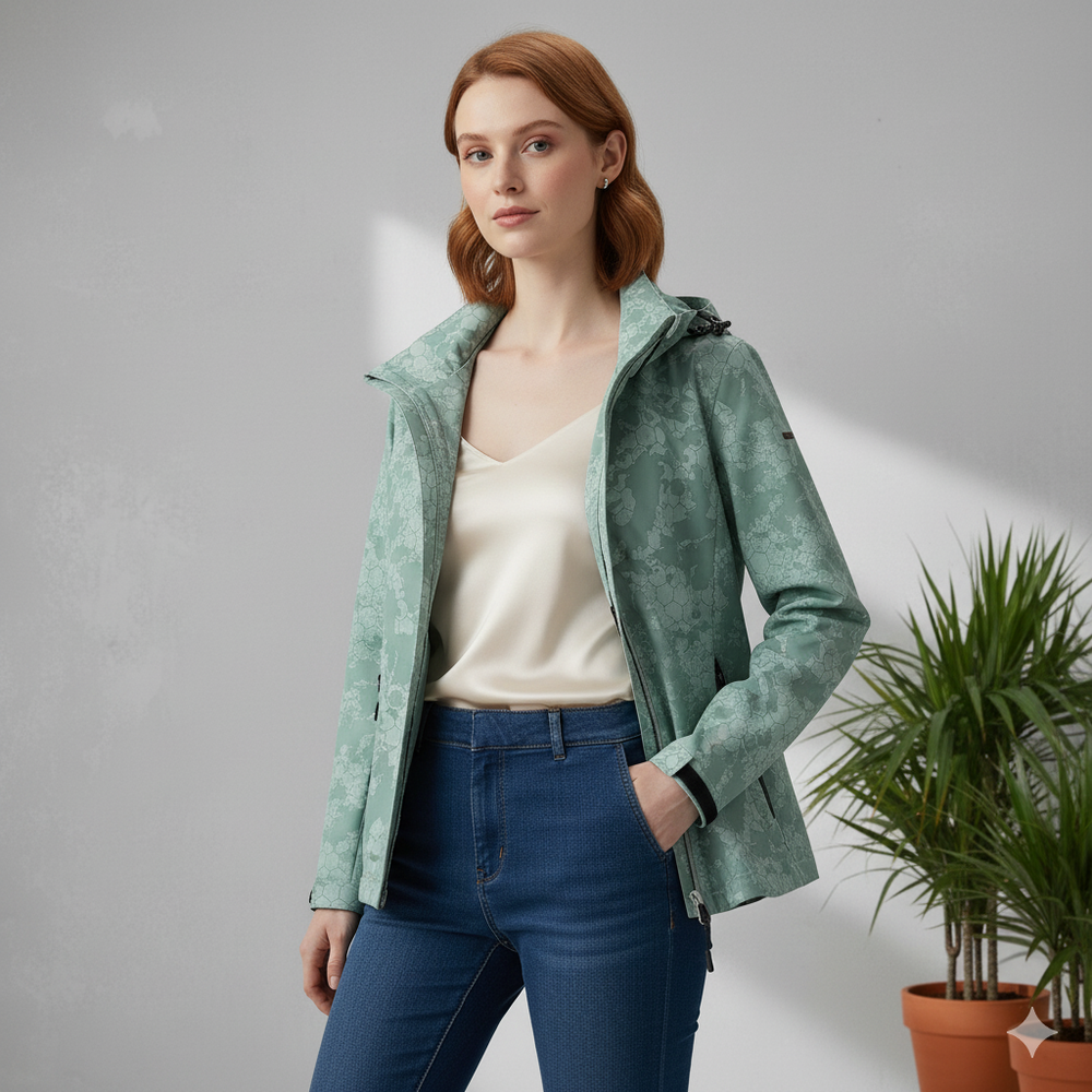 Übergangsjacke mit Kapuze | Leicht & Wasserabweisend