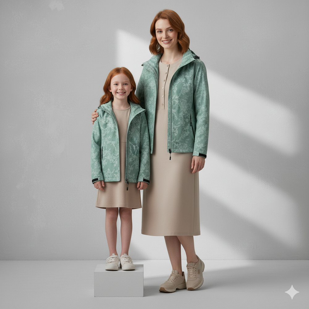 Übergangsjacke mit Kapuze | Leicht & Wasserabweisend