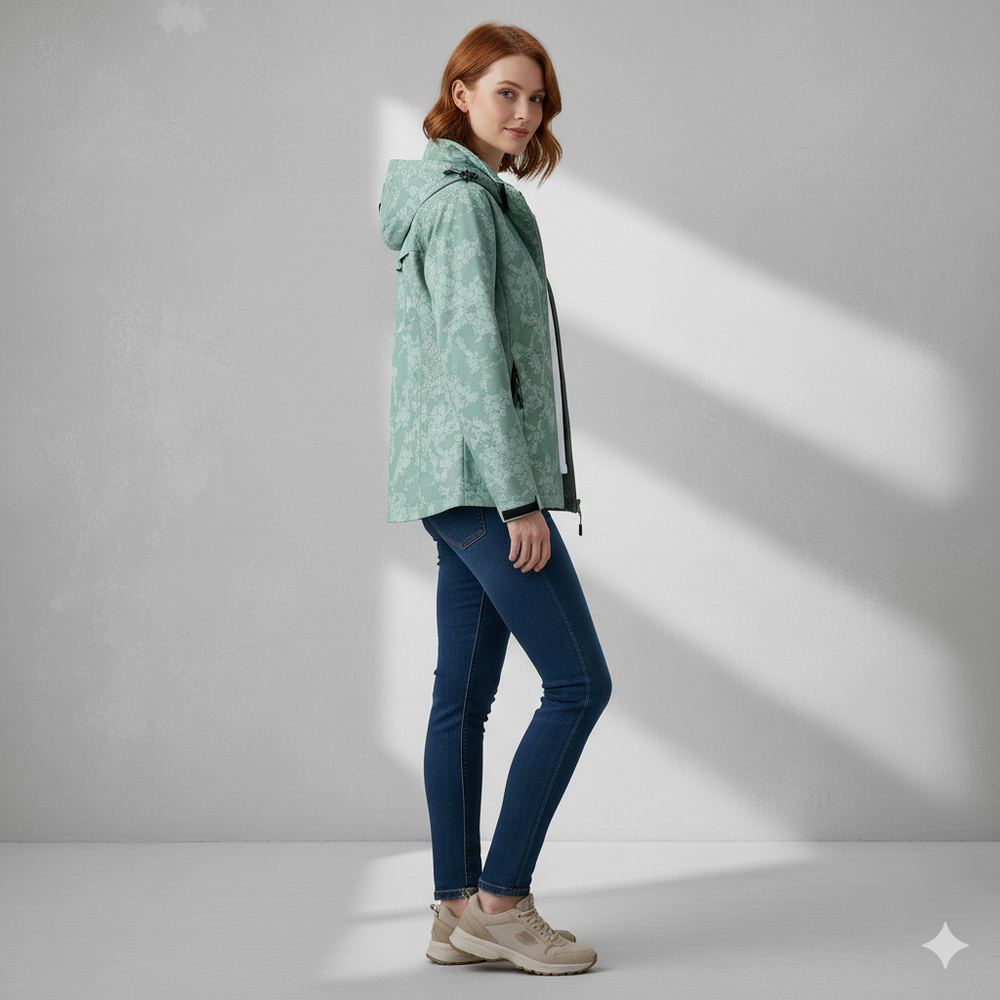Übergangsjacke mit Kapuze | Leicht & Wasserabweisend
