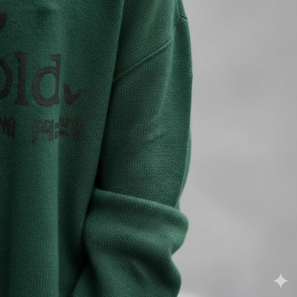 Damenpullover mit V Ausschnitt und Print | Freizeit