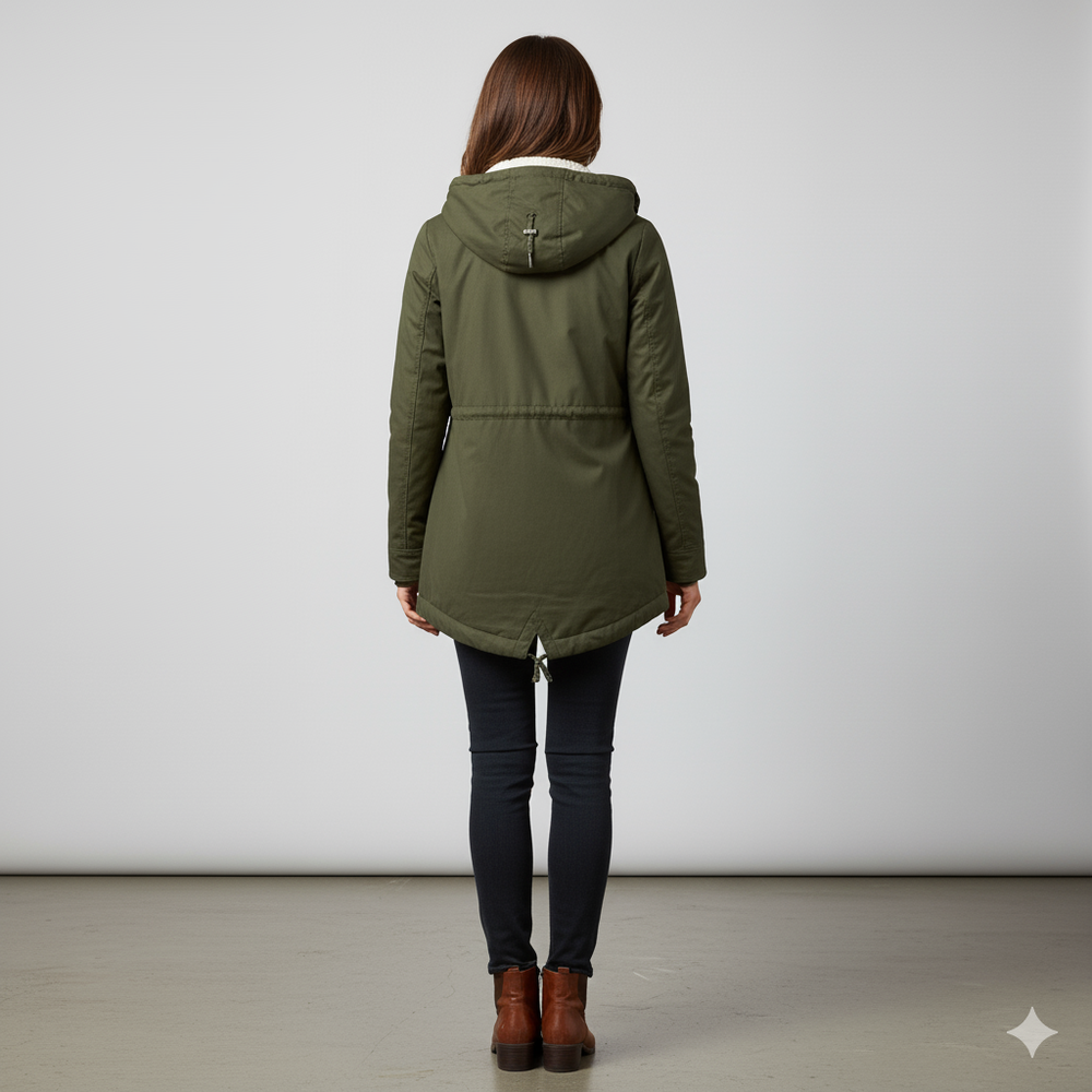 Damen Winterjacke mit Fleecefutter | Warm & Wetterfest