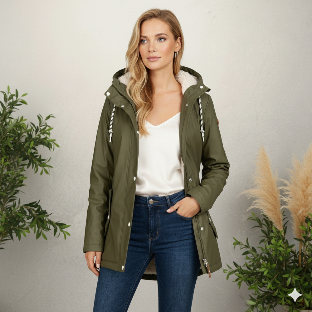 Damen Winterjacke mit Fleecefutter | Warm & Wetterfest