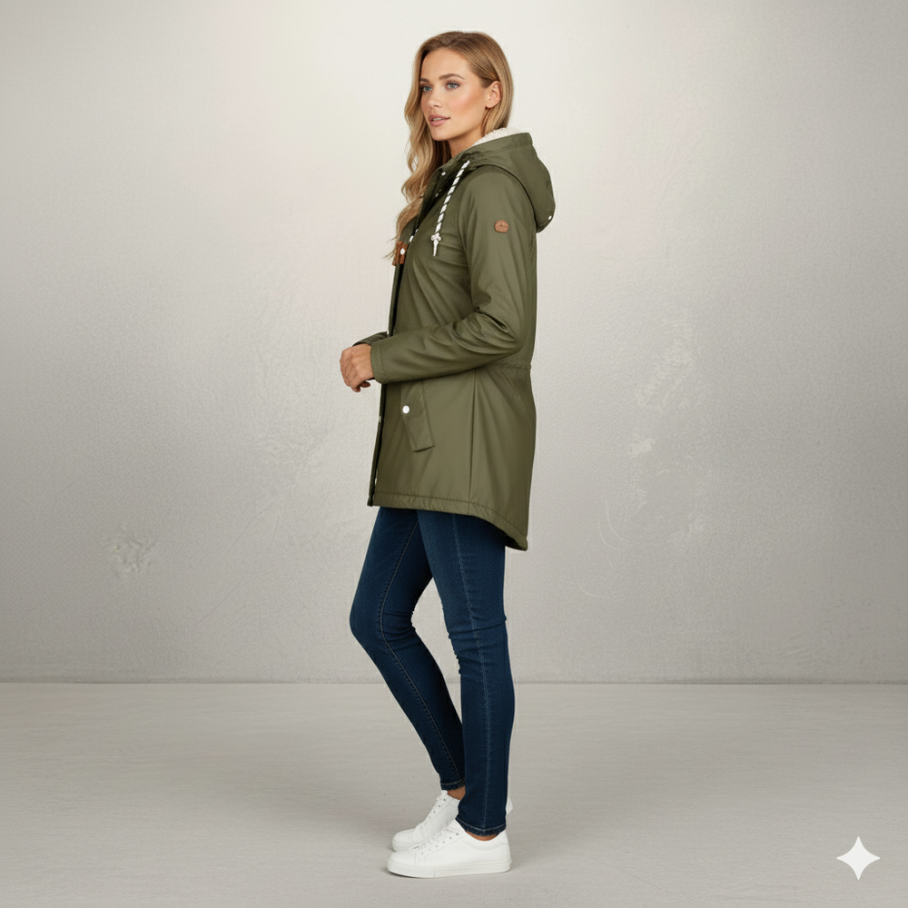 Damen Winterjacke mit Fleecefutter | Warm & Wetterfest