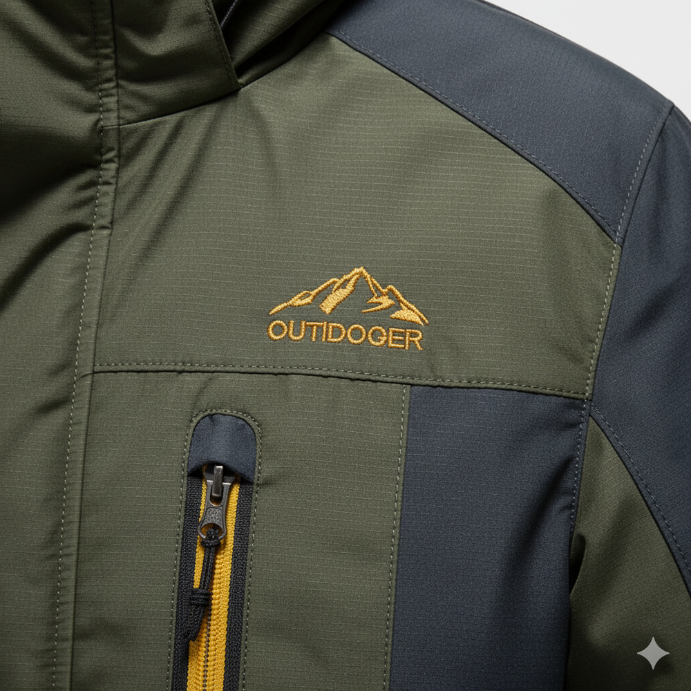 Herren Skijacke mit Kapuze | Winddicht & Warm | Winter Outdoor