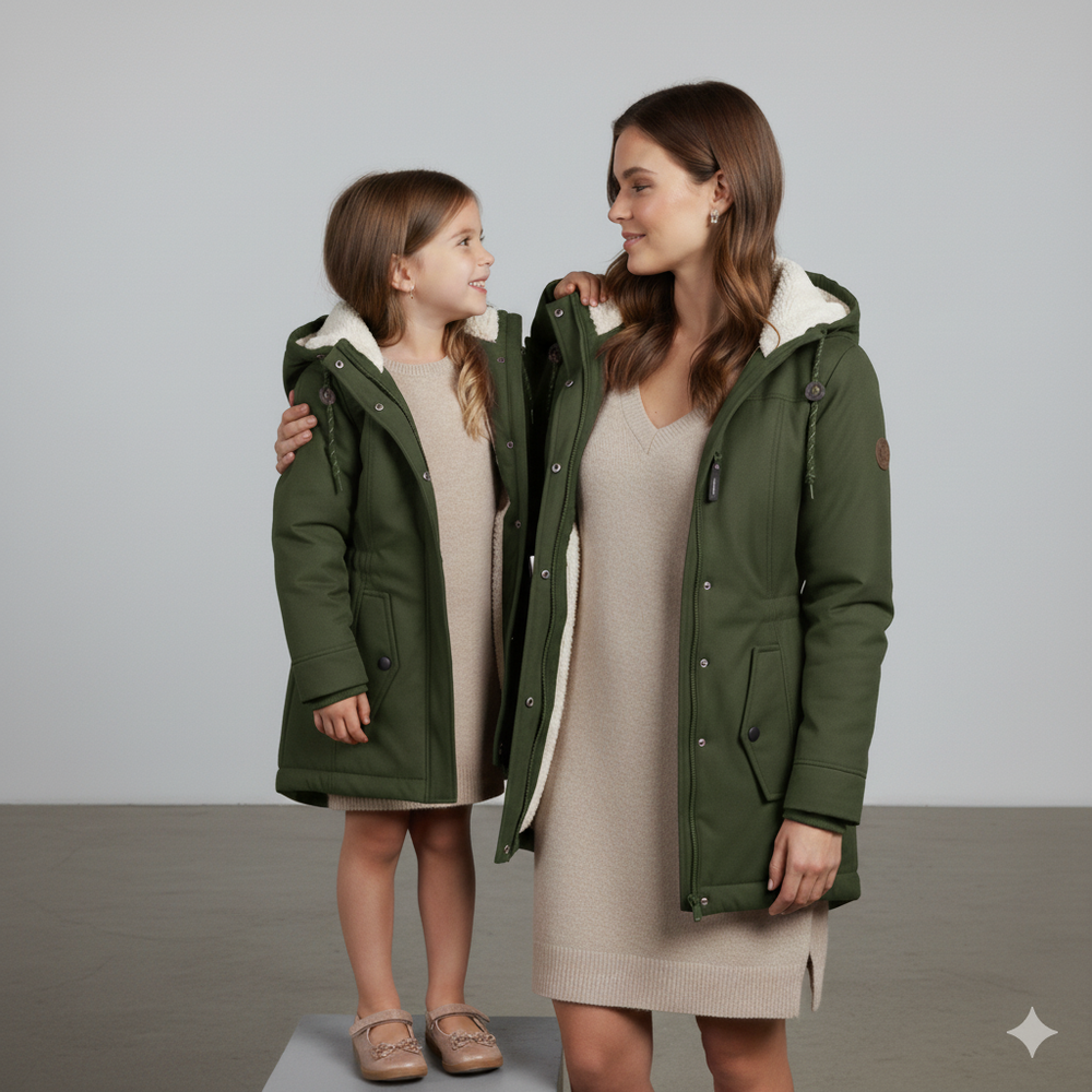 Damen Winterjacke mit Fleecefutter | Warm & Wetterfest