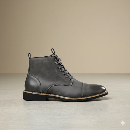Elegante Herren Stiefeletten | Rutschfest & mit Reißverschluss