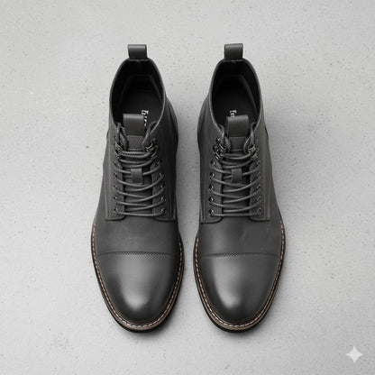 Elegante Herren Stiefeletten | Rutschfest & mit Reißverschluss