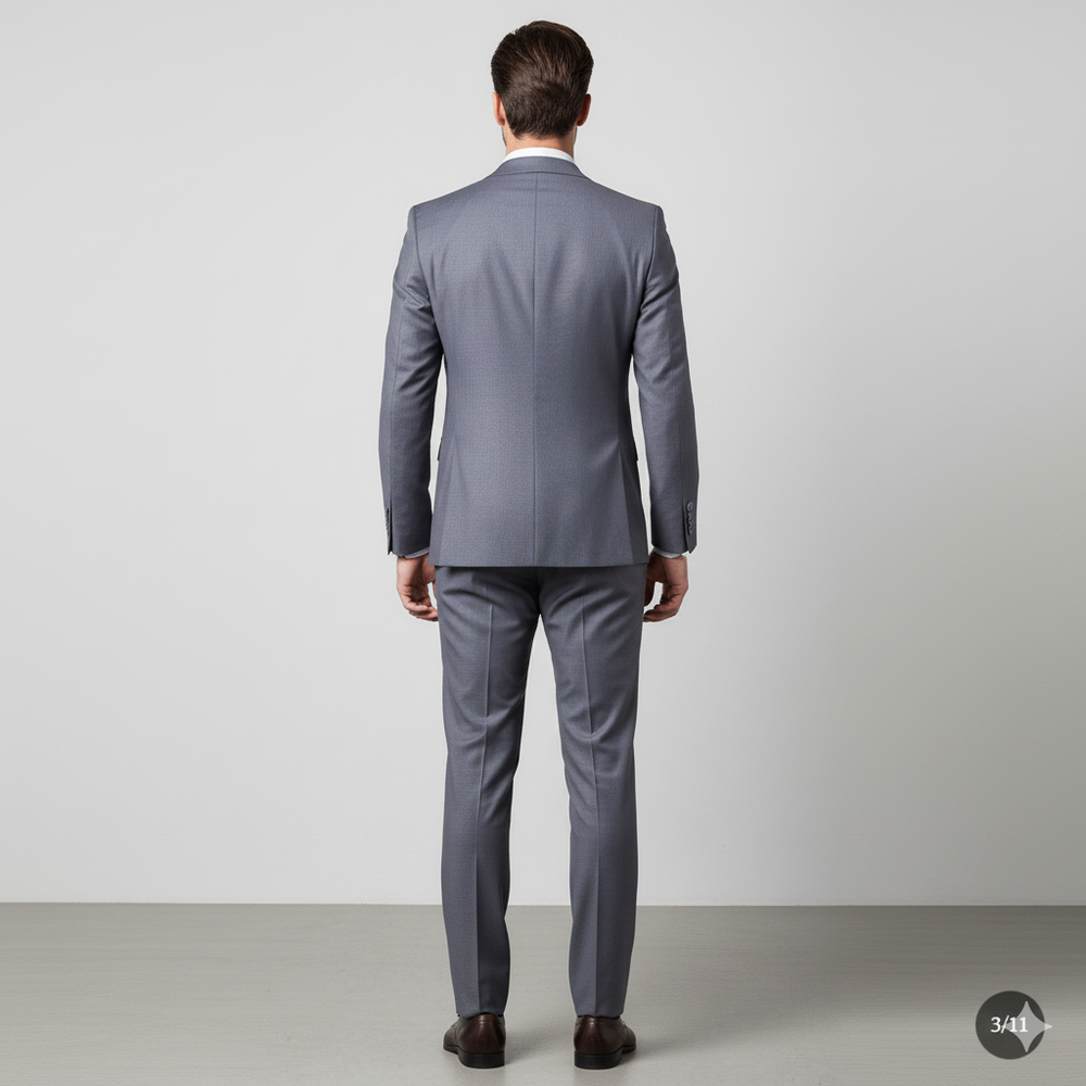 Herren Anzug 3-teilig | Slim Fit Elegant für Business & Hochzeit