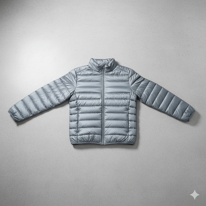 Leichte Herren Steppjacke mit Stehkragen | Übergang | Atmungsaktiv