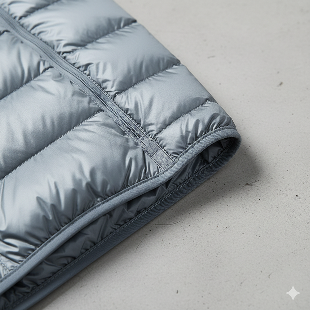 Leichte Herren Steppjacke mit Stehkragen | Übergang | Atmungsaktiv