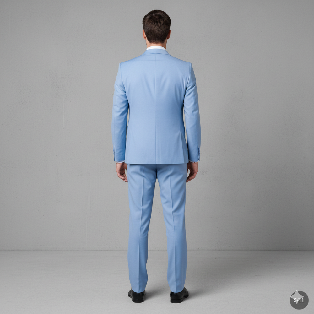 Herren Anzug 3-teilig | Slim Fit Elegant für Business & Hochzeit