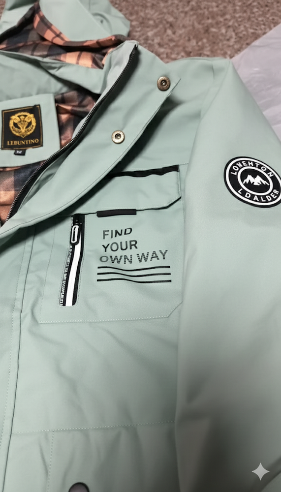 Herren Winterparka mit Kapuze | Winddicht & Warm