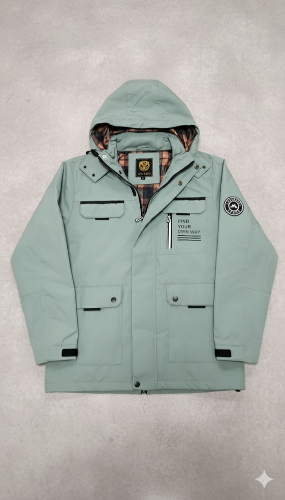 Herren Winterparka mit Kapuze | Winddicht & Warm