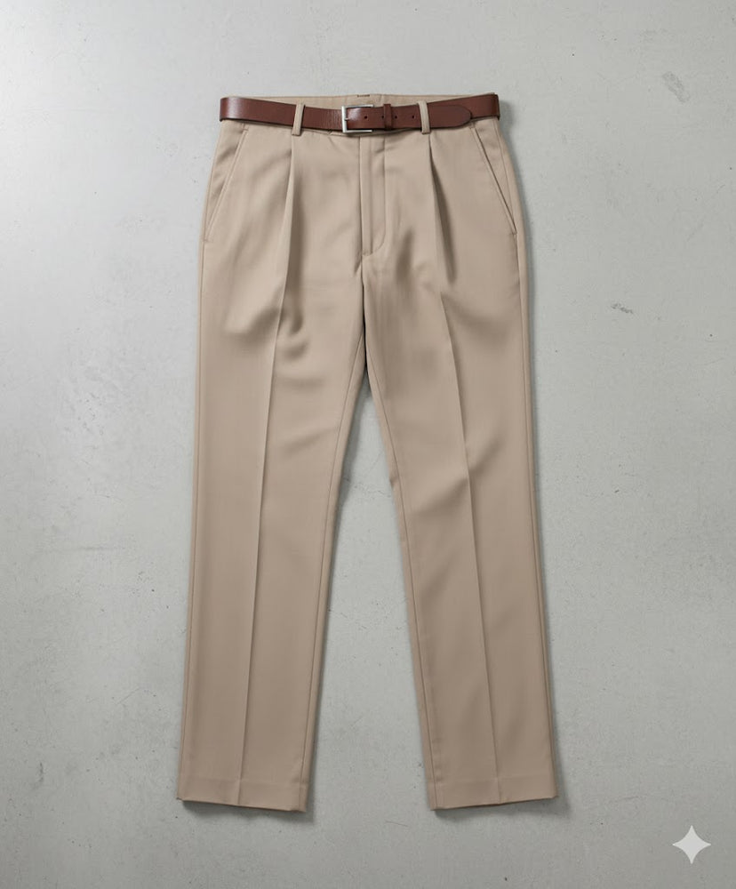 Klassische Herren Stoffhose | Regular Fit & Knitterarm