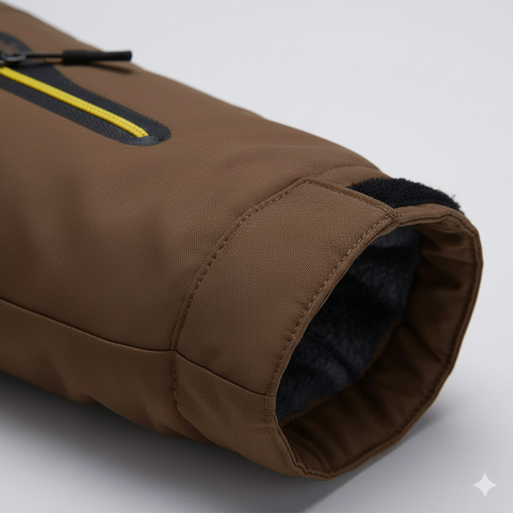 Herren Skijacke mit Kapuze | Winddicht & Warm | Winter Outdoor