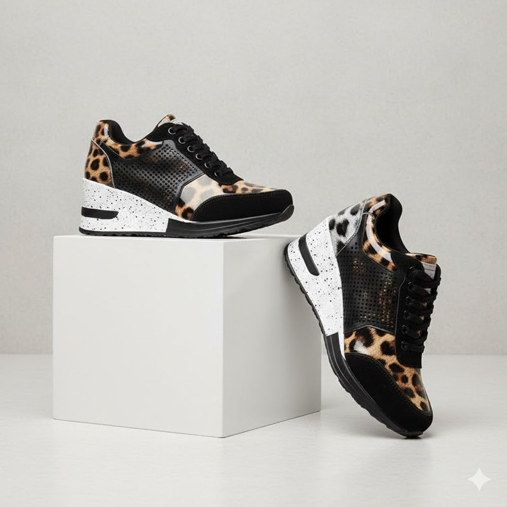 Damen Sneaker mit Keilabsatz | Bequem & Atmungsaktiv